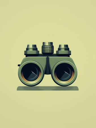 Generative AI : Binoculars and Bird Guideの素材