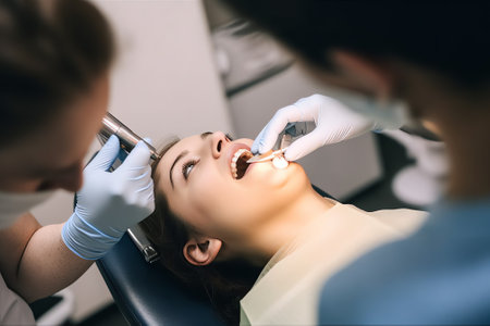 Generative AI : Dental health examinationの素材