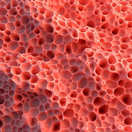 Generative AI : Gradient coral orange urban wall texture Modern pattern for wallpaper design Creative urban city background for advertising mockups Abstract open composition Minimaの素材