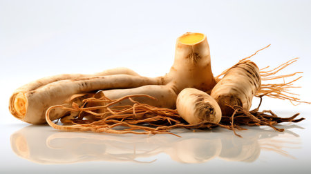 Generative AI : Korean Red ginseng herbal medicineの素材