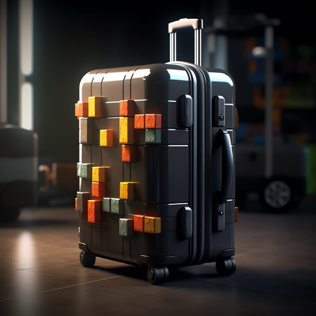 Generative AI : Travel bag conceptの素材