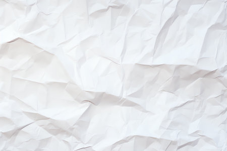 Generative AI : White creased poster texture Abstract backgroundの素材