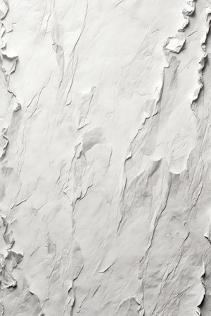 Generative AI : White creased poster texture Abstract backgroundの素材