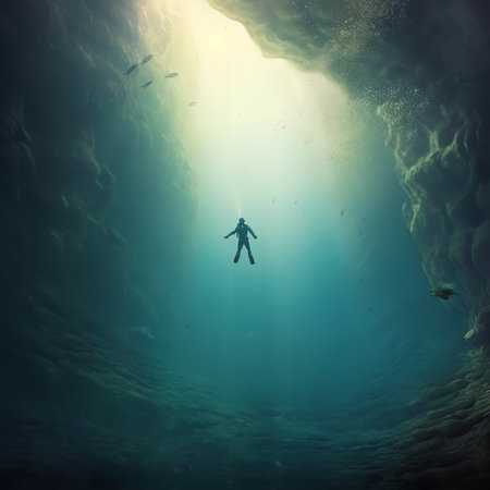 Generative AI : dive into caveの素材