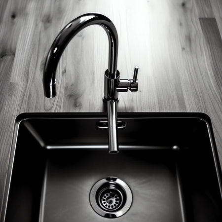 Generative AI : water tap with hot water steamの素材