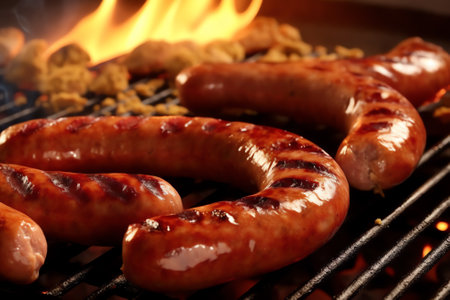 Generative AI : Barbecued pork sausagesの素材