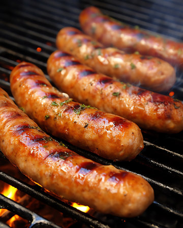Generative AI : Barbecued pork sausagesの素材