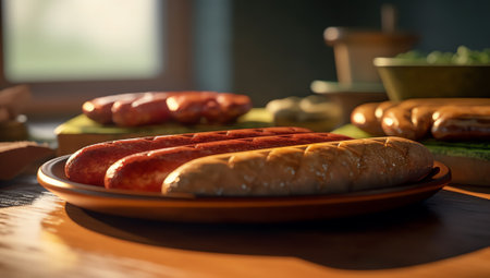 Generative AI : sausagesの素材
