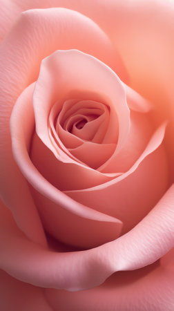 Generative AI : Soft background of sweet light pink rose petals macroの素材