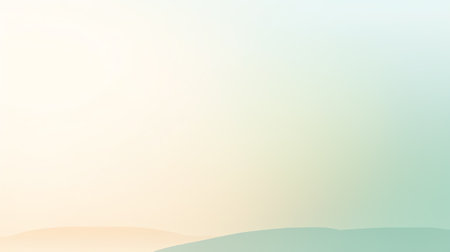 Generative AI : Graphic background of clean sky in blue beige tonesの素材