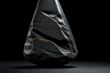 Generative AI : black stoneの素材