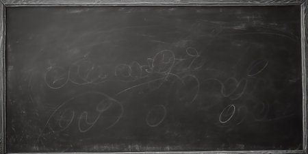 Generative AI : Black chalkboard for backgroundの素材