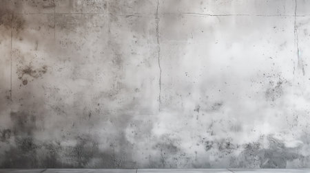 Generative AI : Seamless gray concrete texture Stone wall background Horizontal grunge texture background with space for text or image Realistic vector illustration Isolated on whiの素材