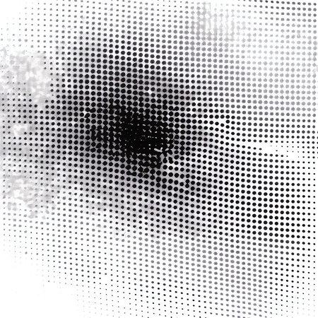 Generative AI : Halftone circle frame horizontal background Black circular border using halftone dots texture Vector illustrationの素材