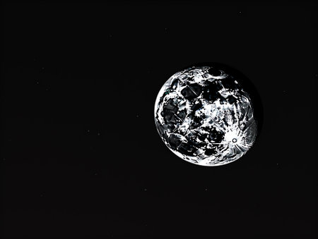 Generative AI : Astrophotography Night Sky Stars Moonの素材