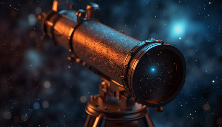 Generative AI : A space telescope in outer space Elements of this image furnished NASA High quality photoの素材