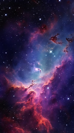 Generative AI : Beauty of the Milky way galaxyの素材