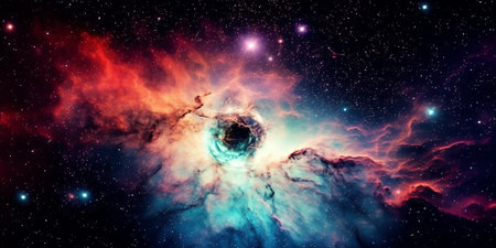 Generative AI : A beautiful milkyway shot on 35mm lensの素材