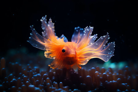 Generative AI : Galaxea Fascicularis Octopus coral Fluorescence grass coral Galaxy coralの素材