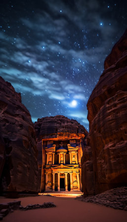 Generative AI : Galaxy Milky Way AlUla Saudi Arabiaの素材