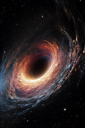 Generative AI : M81 or Bodes Nebulaの素材