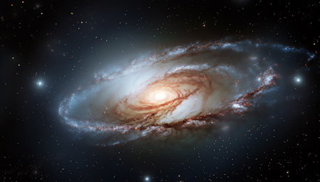 Generative AI : Long exposure of andromeda galaxyの素材