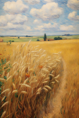 Generative AI : field of ryeの素材