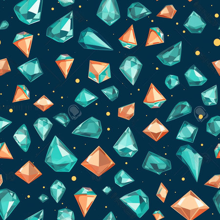 Generative AI : precious patternの素材