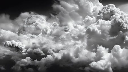Generative AI : BW Storm Cloudsの素材