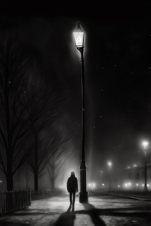 Generative AI : the nightの素材