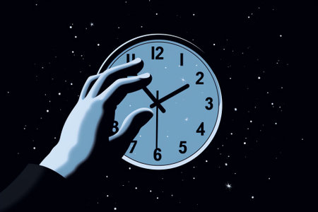 Generative AI : Alarm clock in the middle of the night insomnia or dreamingの素材