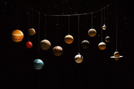 Generative AI : Solar system planetsの素材