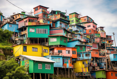 Generative AI : Gamcheon Culture VillageBusan South Koreaの素材