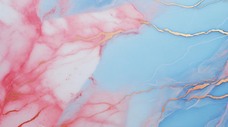 Generative AI : Luxury abstract fluid art painting in alcohol ink technique, mixture of red, yellow and gold paints. Imitation of marble stone cut, glowing golden circles. Tender aの素材