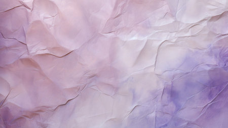 Generative AI : Purple lilac and Taupe crumpled paper texture backgroundの素材