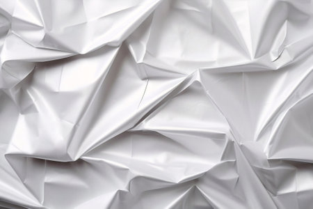 Generative AI : white creased poster textureの素材