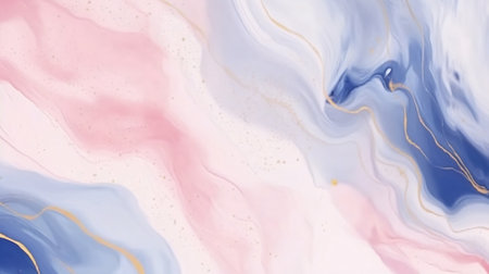 Generative AI : Vector watercolor Sapphire Blue and Platinum liquid art background. Old paper. Marble. Stone. Watercolour texture for cards, flyers, poster. watercolour banner. Stuの素材