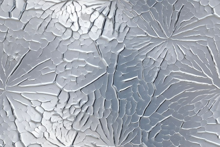 Generative AI : Snow background Texture of wet snow with sun symbol pattern in the winter window of the car outdoors closeup Happy joyful sunny imageの素材