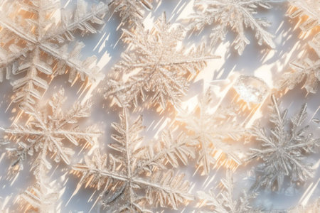 Generative AI : Snow background Texture of wet snow with sun symbol pattern in the winter window of the car outdoors closeup Happy joyful sunny imageの素材