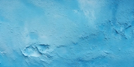 Generative AI : Background image of texture of plaster in blue tonesの素材