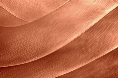 Generative AI : Copper foil background or textureの素材