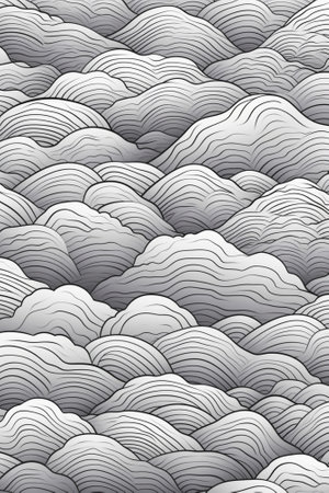 Generative AI : abstract cloudy backgroundの素材