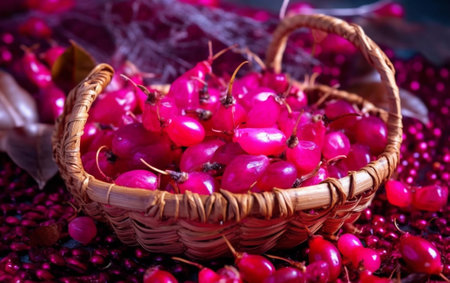 Generative AI : fuchsia cocoonsの素材