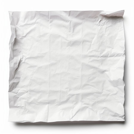 Generative AI : white paper towel texture or background square formatの素材