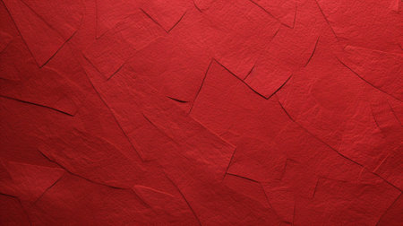 Generative AI : Red paper textureの素材