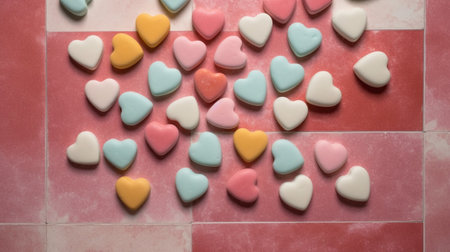 Generative AI : Heart candyの素材