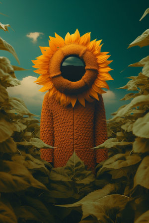 Generative AI : Sunflowerの素材