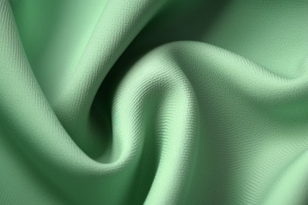 Generative AI : Green fabric textureの素材