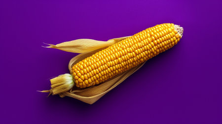 Generative AI : Purple Cornの素材