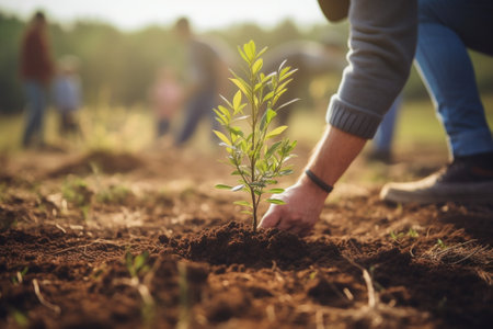 Generative AI : Tree plantingの素材